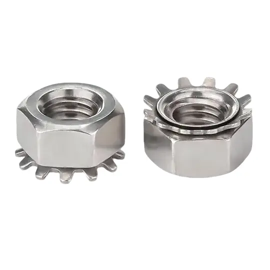 Keps Lock Nut with External Tooth Washer K Nut