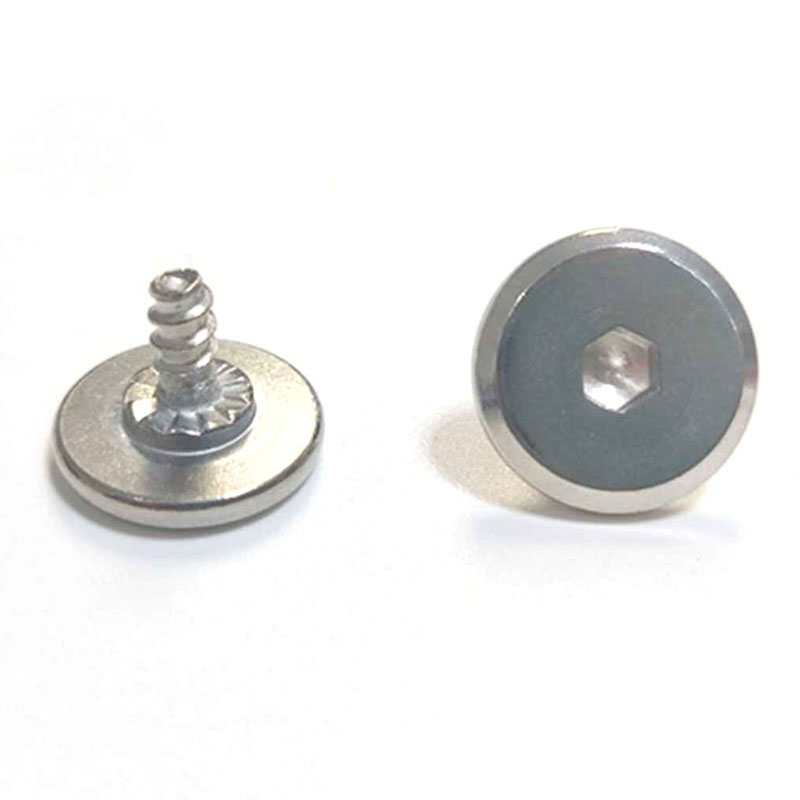 Large Flat Head Hex Socket Coaster Screw for Thermal Cup